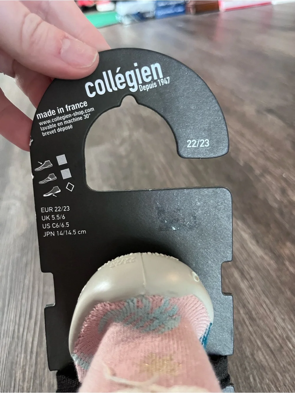 Collégien unicorn slipper